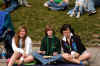 Emiley, Ashley and Meghan at the parade