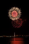 Fireworks over Fort McHenry