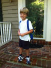 Conor's first day of 1st grade