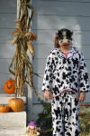 Emiley as a cow