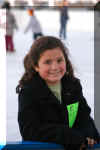 Meghan at the new Ice Rink in Fells Point