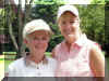 Mom and Katie at the Golf Course