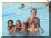 Sara / Bridget / Ashley / Meghan / Emiley - in the pool.